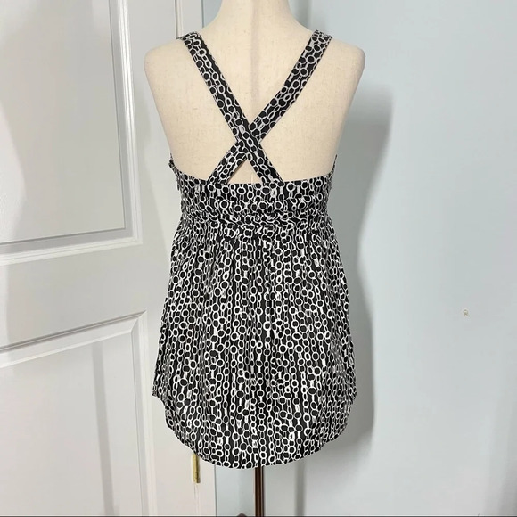 J Crew 100% Silk Babydoll Top size 2 - Picture 10 of 11